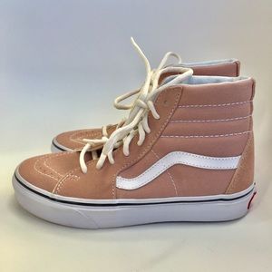 VANS Blush Canvas and Suede Hightop